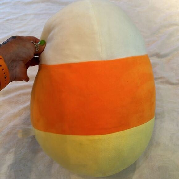 Candy Corn Smoochy Pal Squishy Squishie Toy Kids Halloween - Picture 2 of 5